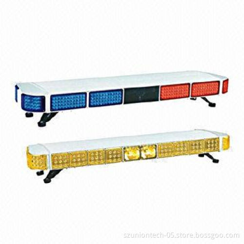 LED Lightbar with Police Warning Light and 1,200mm Length, Various Colors are Available